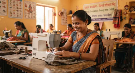 स्वावलंबी नारी, सशक्त समाज का आवरण पृष्ठ