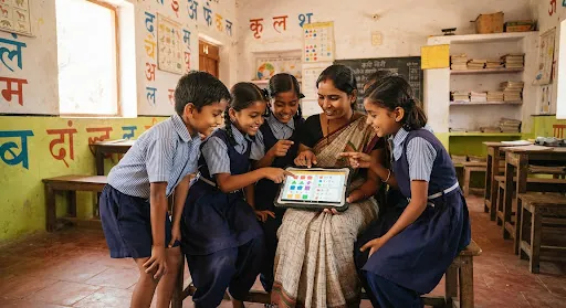 ग्रामीण प्राथमिक शिक्षा व बाल विकास