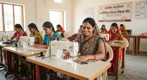 महिला स्वावलंबन व सिलाई-कढ़ाई प्रशिक्षण केंद्र